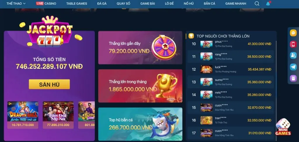 Hình ảnh trò chơi slot cổ điển